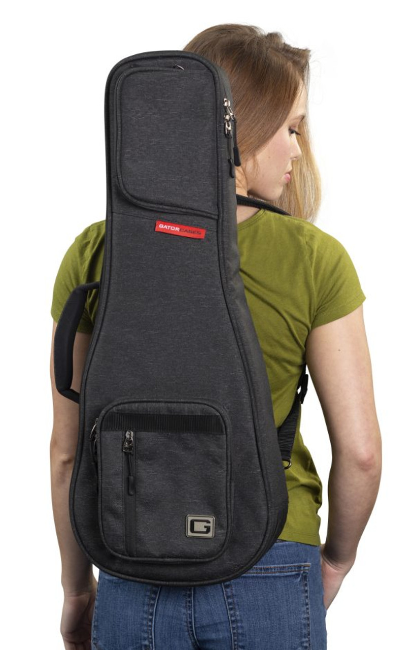 Gator GT-UKE-CON-BLK Black Transit Bag For Concerto Uke