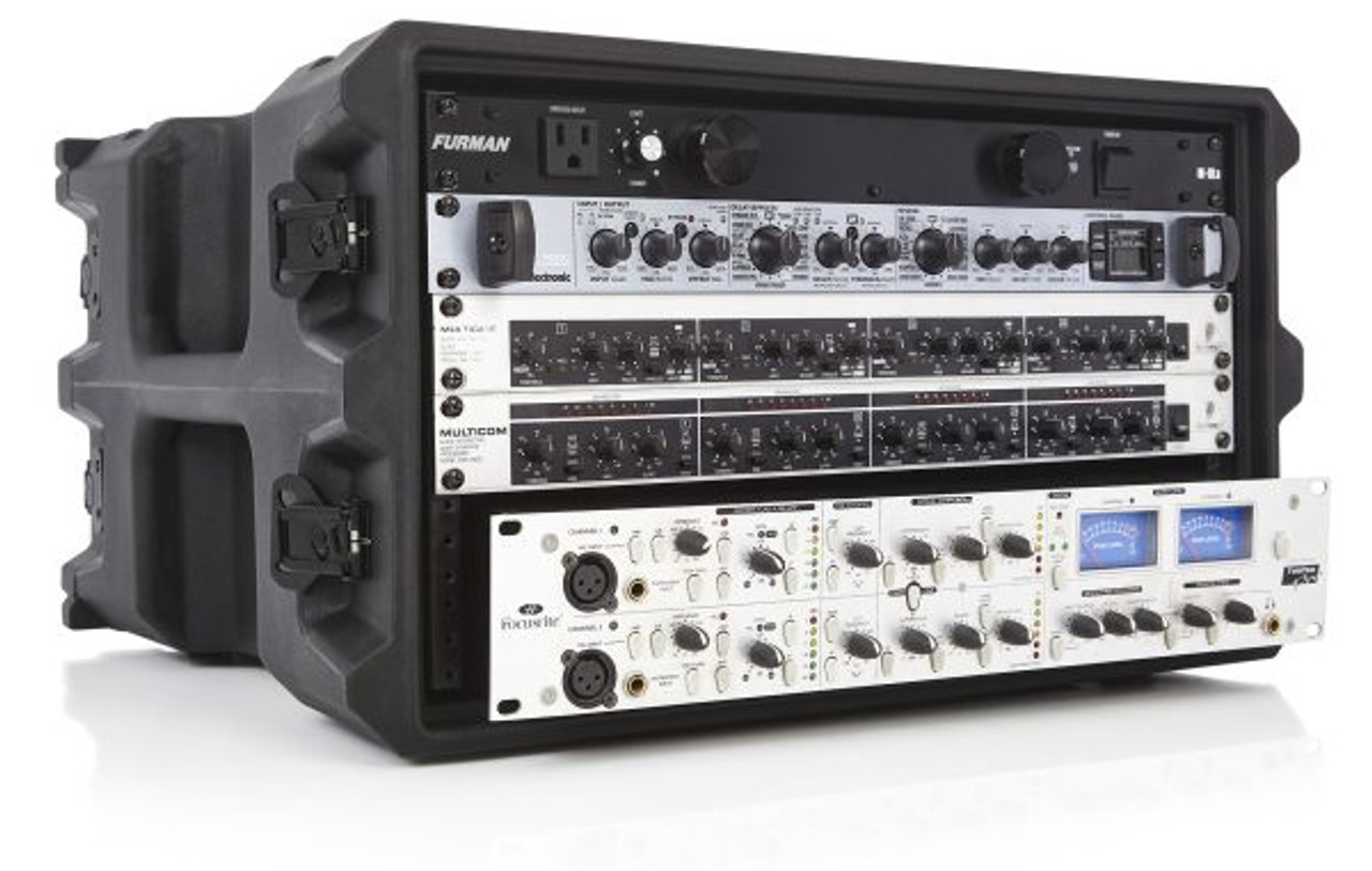 Gator G-PRO-6U-19 Deep Molded Audio Rack Case 6U 19″