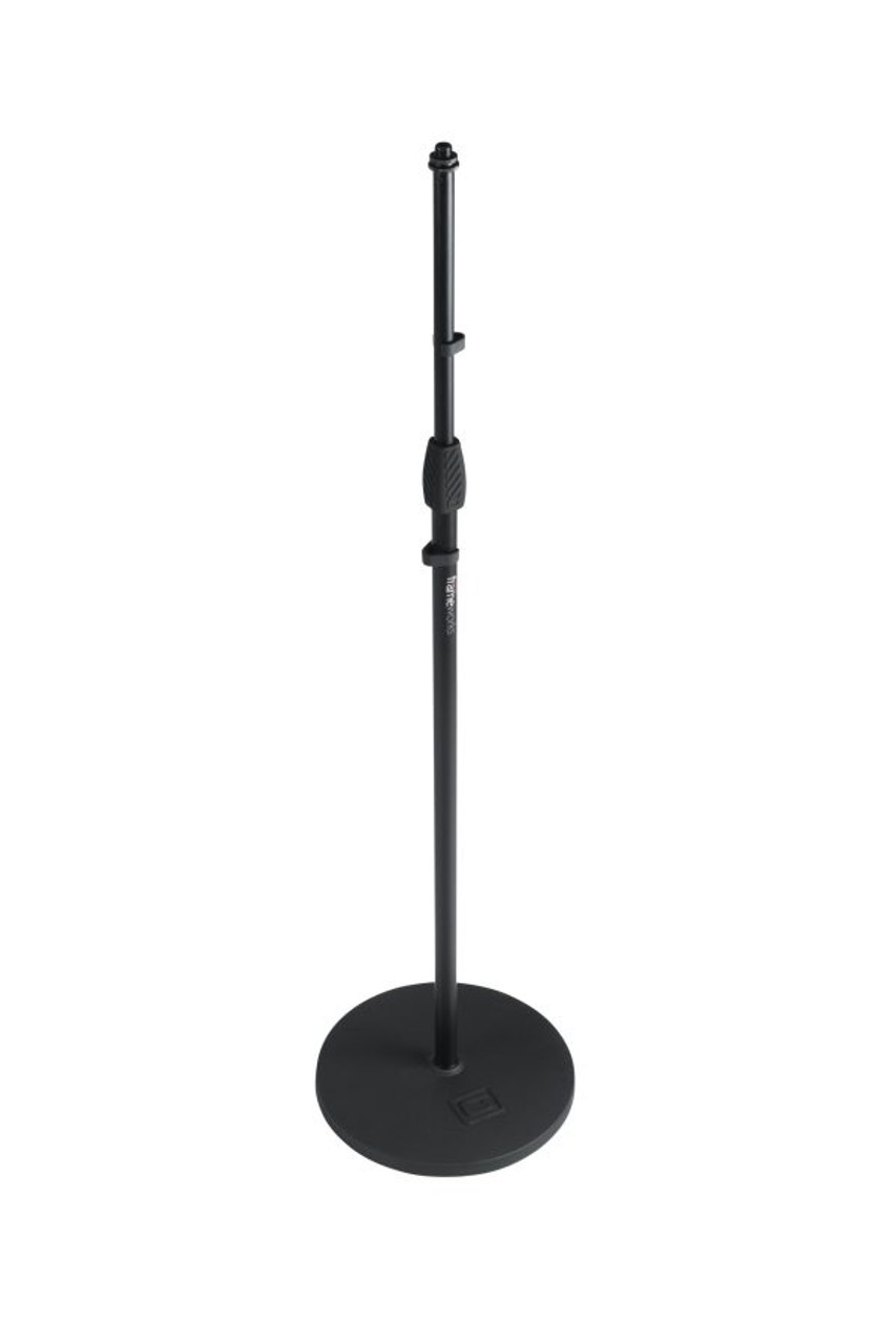 Gator GFW-MIC-1200 Standard 12″ Round Base Mic Stand