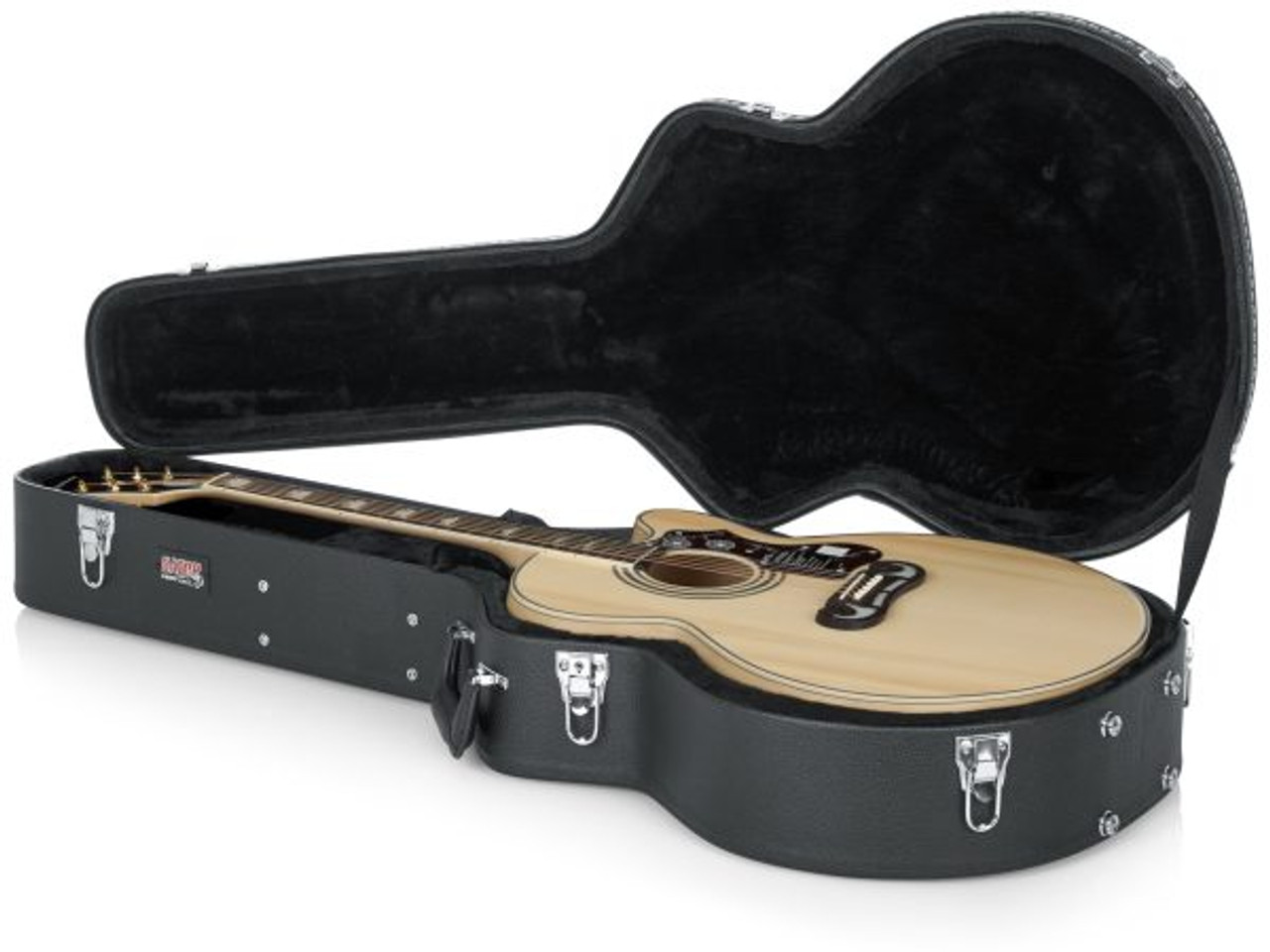 Gator GW-JUMBO Jumbo Acoustic Guitar Deluxe Wood Case