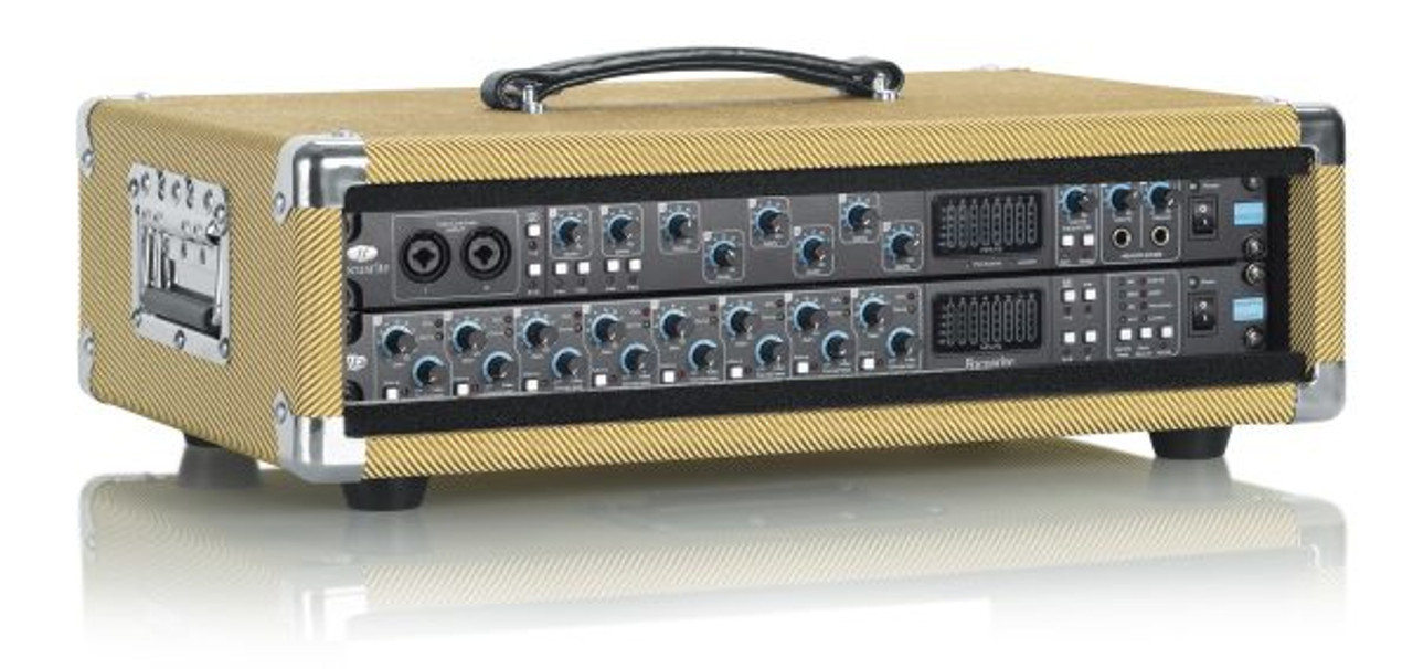 Gator GR-RETRORACK-2TW Vintage Amp Vibe Rack Case 2U Tweed 