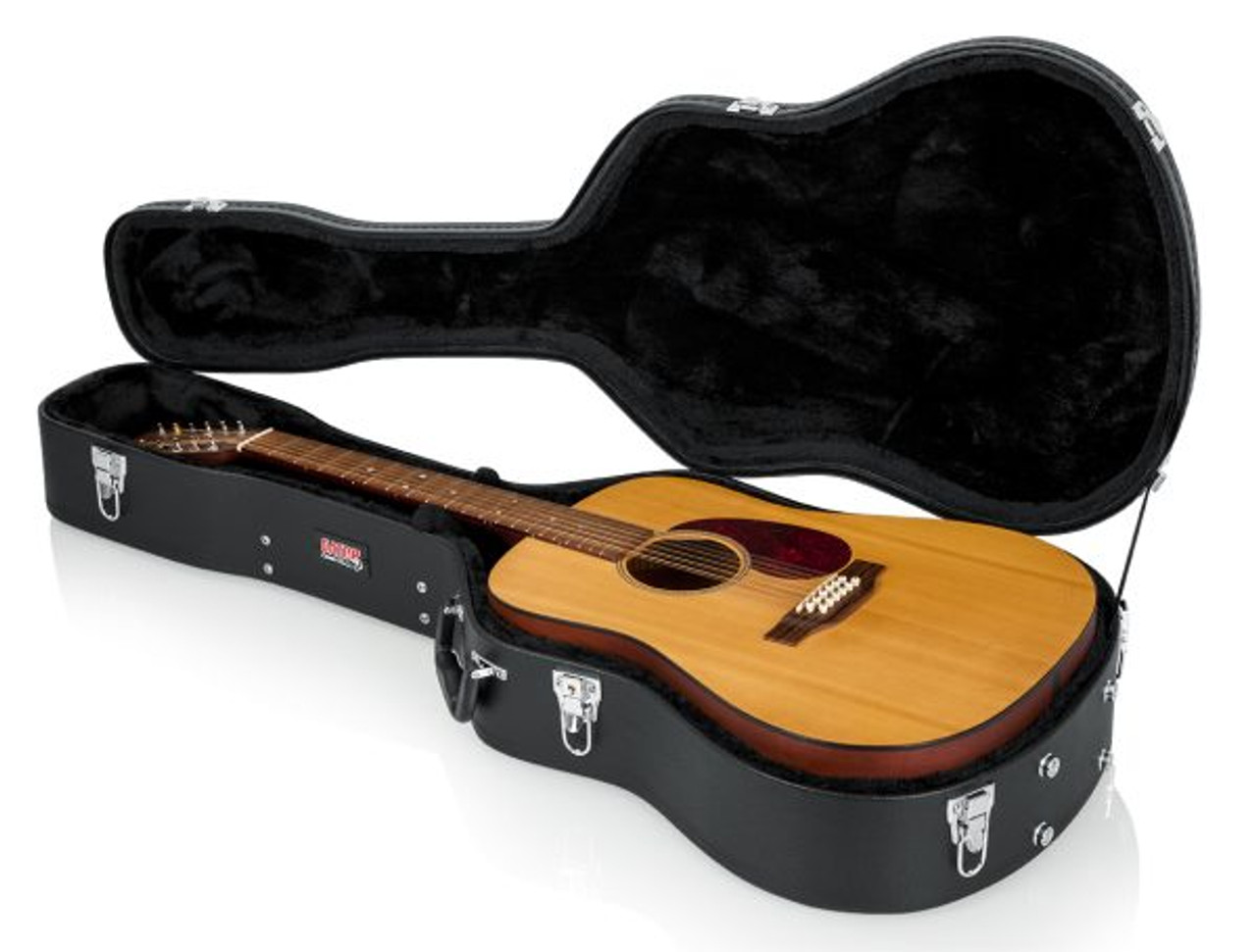 Gator GWE-DREAD 12 12 String Dreadnought Guitar Wood Case