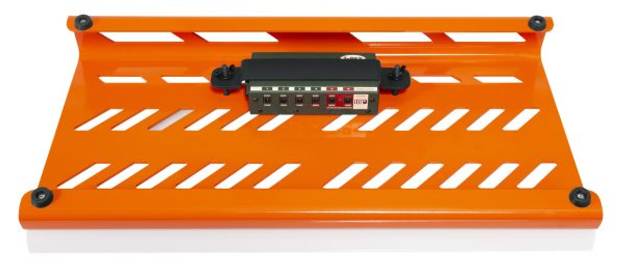 Gator GPB-BAK-OR Orange Aluminum Pedal Board Large With Carry Bag 