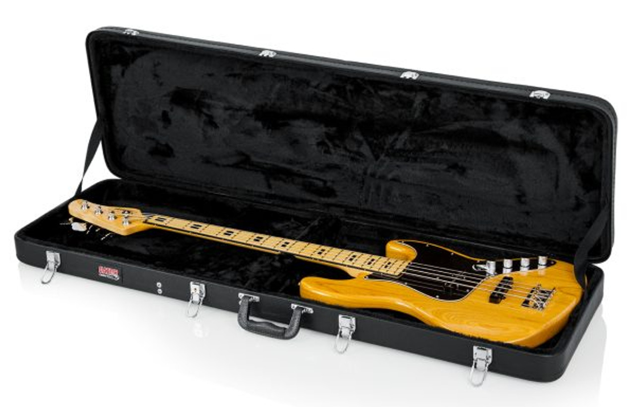 Gator GWE-BASS Hard-Shell Wood Case For Bass Guitars