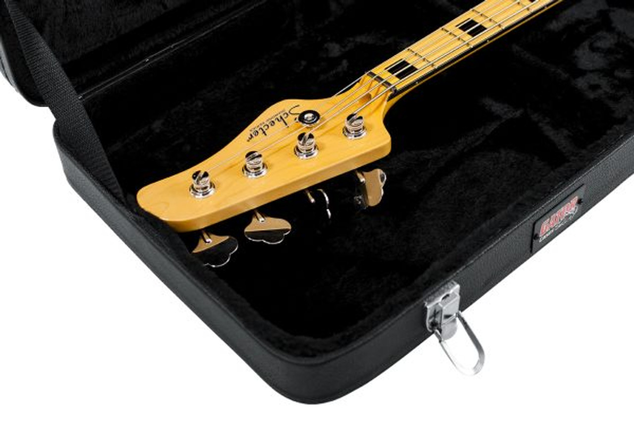 Gator GWE-BASS Hard-Shell Wood Case For Bass Guitars