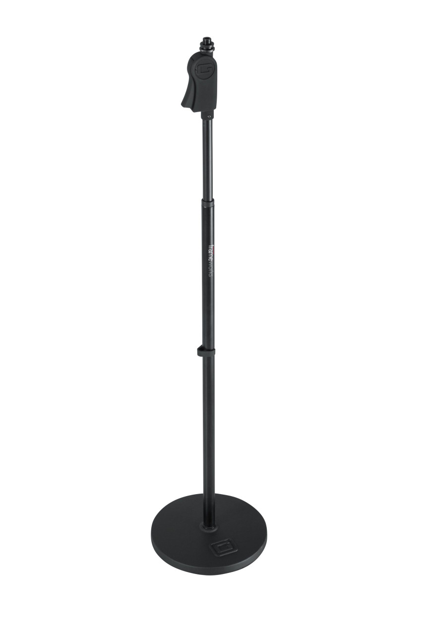 Gator GFW-MIC-1001 Deluxe 10″ Round Base Mic Stand