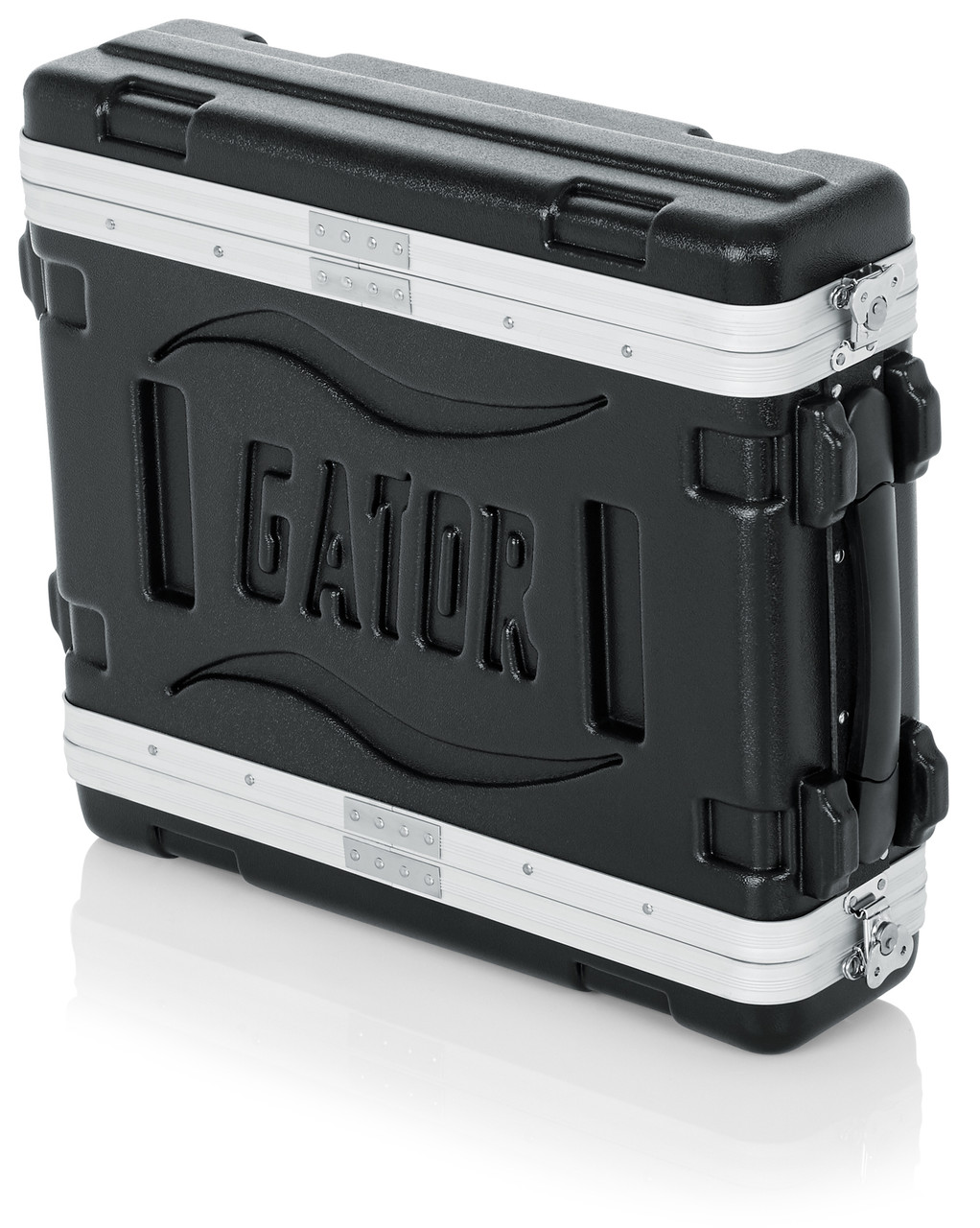 Gator GR-2S 2U Audio Rack; Shallow - Molded PE Rack Case; Front, Rear Rails; 2U; 14.25″ Deep