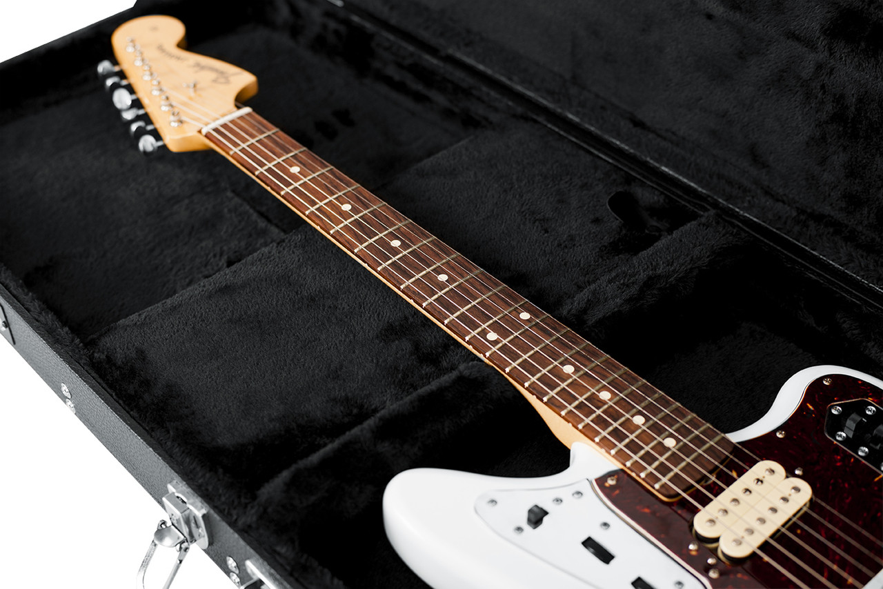 Gator GWE-ELEC-WIDE Jaguar Style Guitar Wood Case