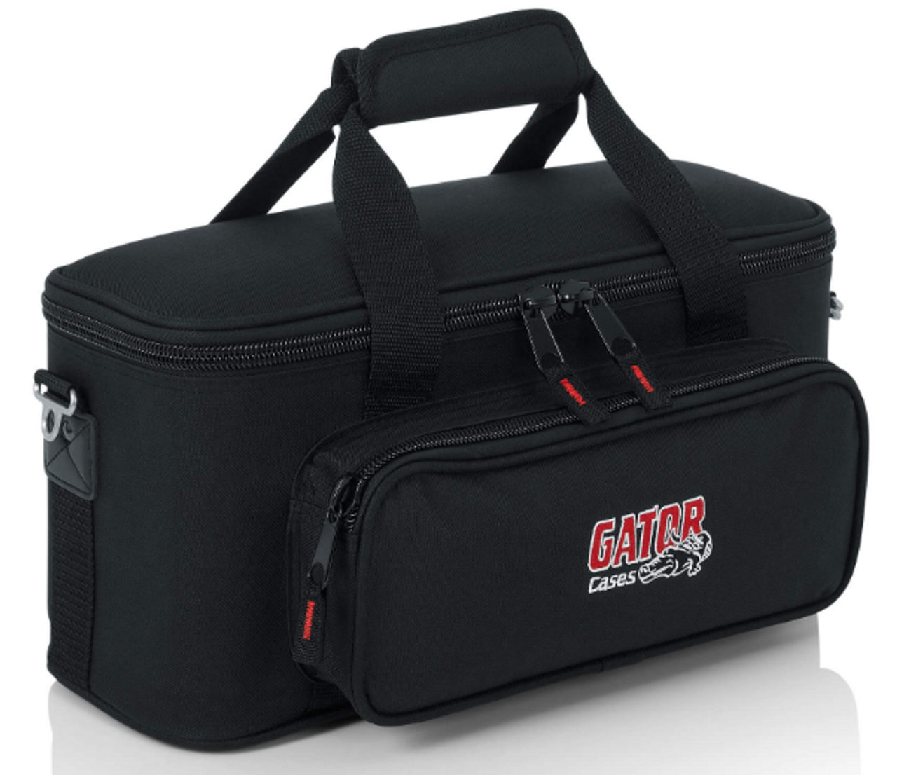 GM-12B Padded Bag for Up to 12 Mics w/ Exterior Pockets for Cables