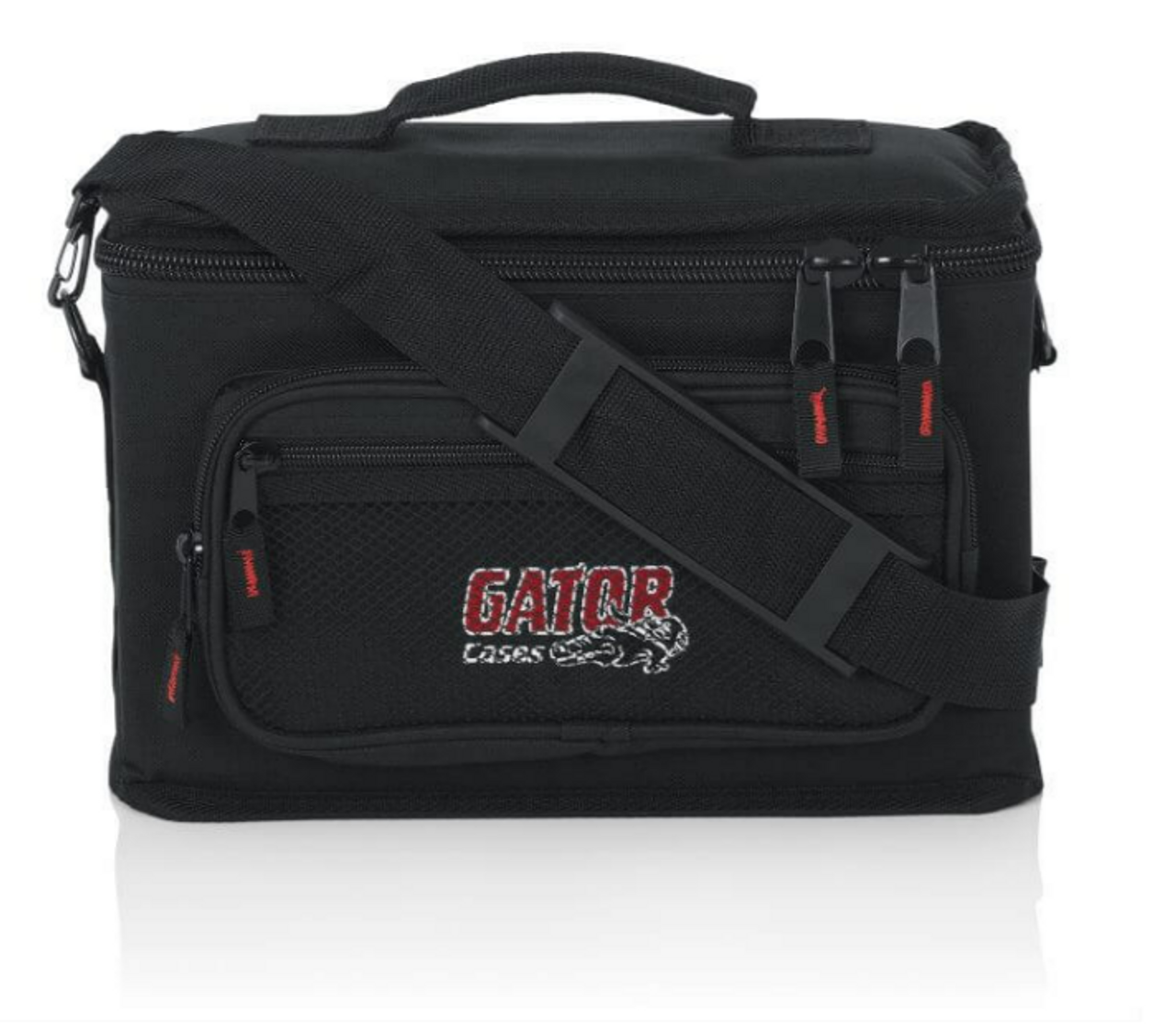 GM-4 Padded Bag for Up to 4 Mics w/ Exterior Pockets for Cables