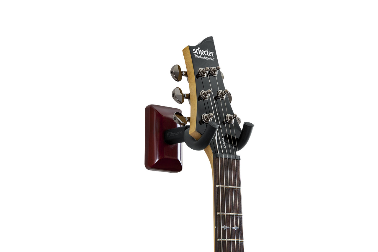 Gator GFW-GTR-HNGRCHR Cherry Wall Mount Guitar Hanger 