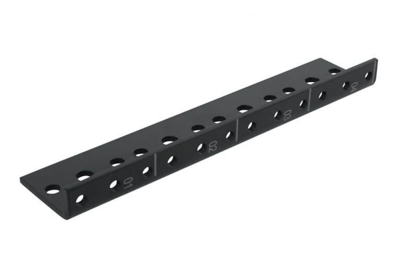  Gator GRW-RACKRAIL-04U Gator Rackworks Rack Rail Set; 4U Tapped 10-32