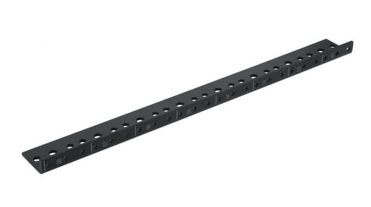 Gator GRW-RACKRAIL-08U Gator Rackworks Rack Rail Set; 8U Tapped 10-32