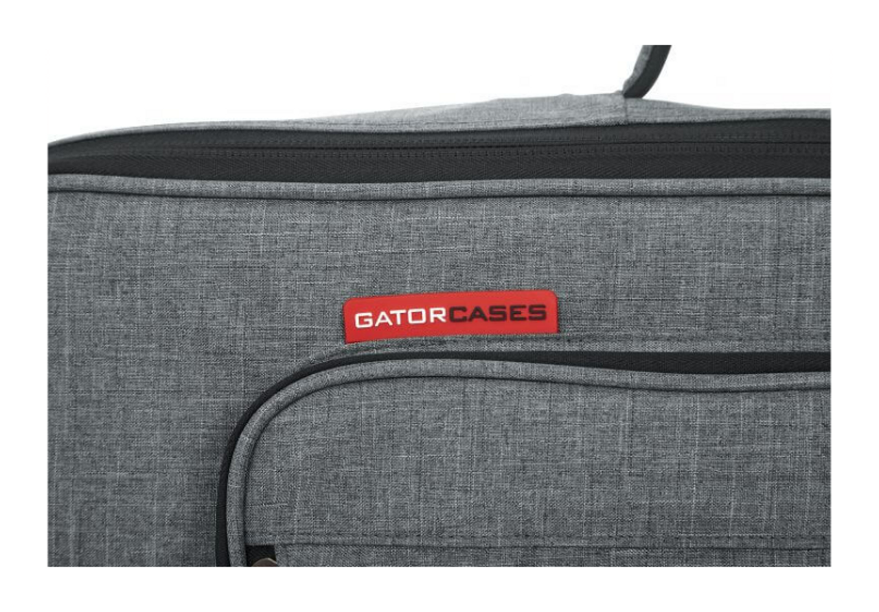 Gator GT-2412-GRY Grey Transit Series Guitar Gear and Accessory Bag with 24″x12″x4.5″ Interior