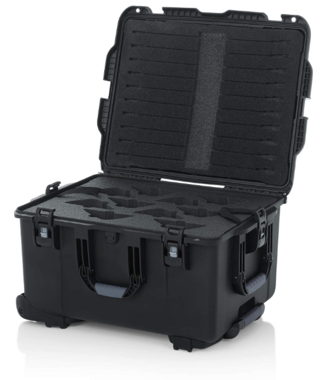 Gator GU-DC5980X10 Titan Waterproof Case Holds Ten (10) Shure DC 5980 Bases and Goosenecks