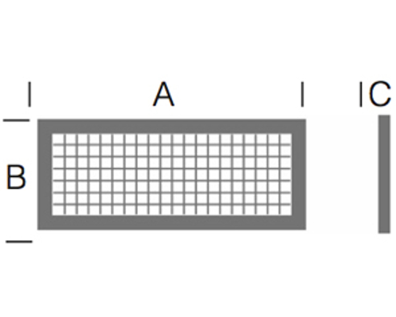 City Theatrical 120-000015-04S* Colorforce 12 Black Egg Crate Louver