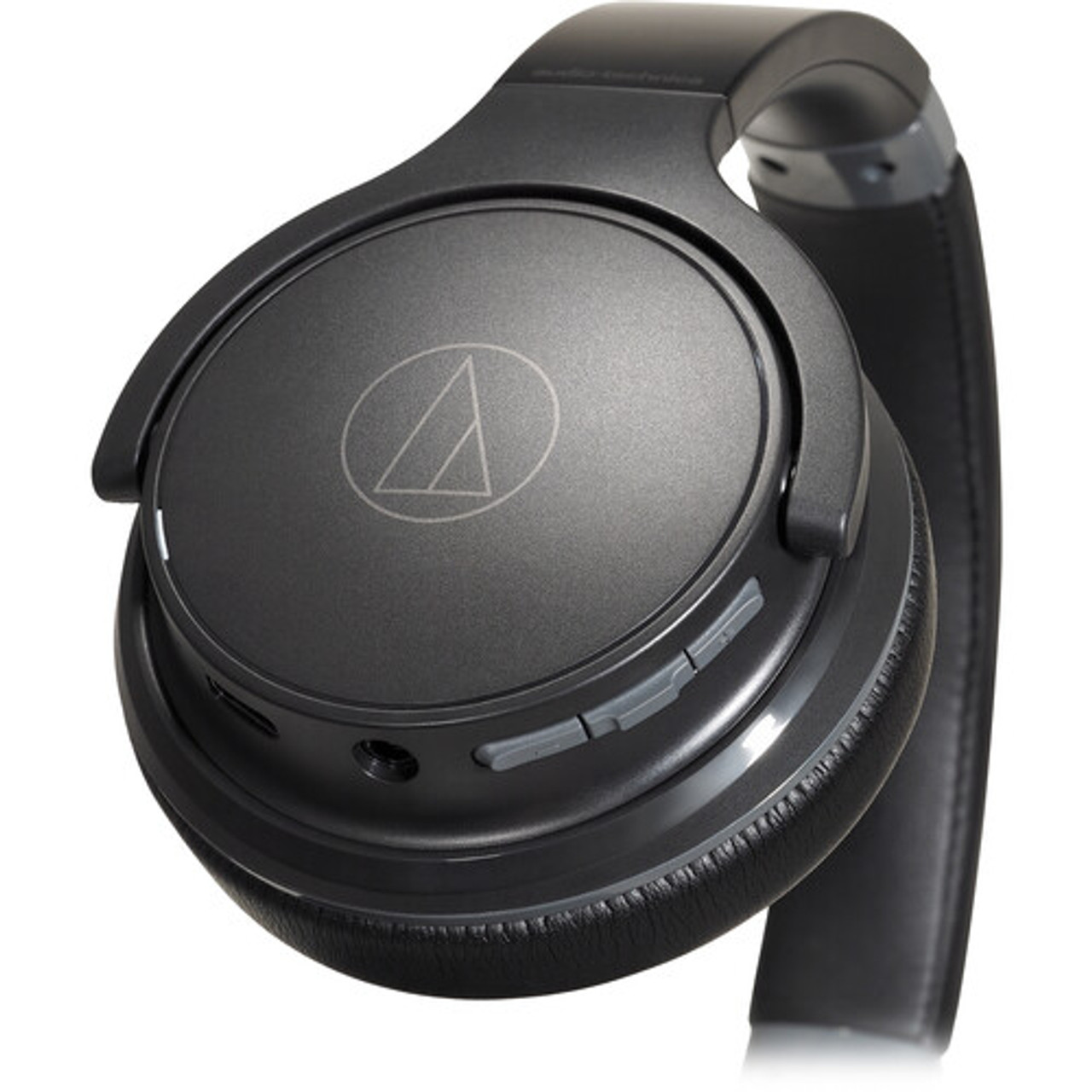 Audio-Technica ATH-S220BT Wireless On-Ear Headphones, Black (ATH-S220BTBK)