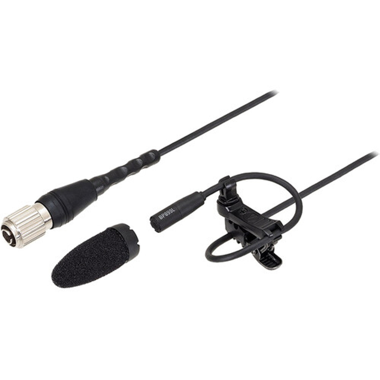 Audio-Technica BP899LcH Subminiature Omnidirectional Lavalier Microphone (BP899LCH)
