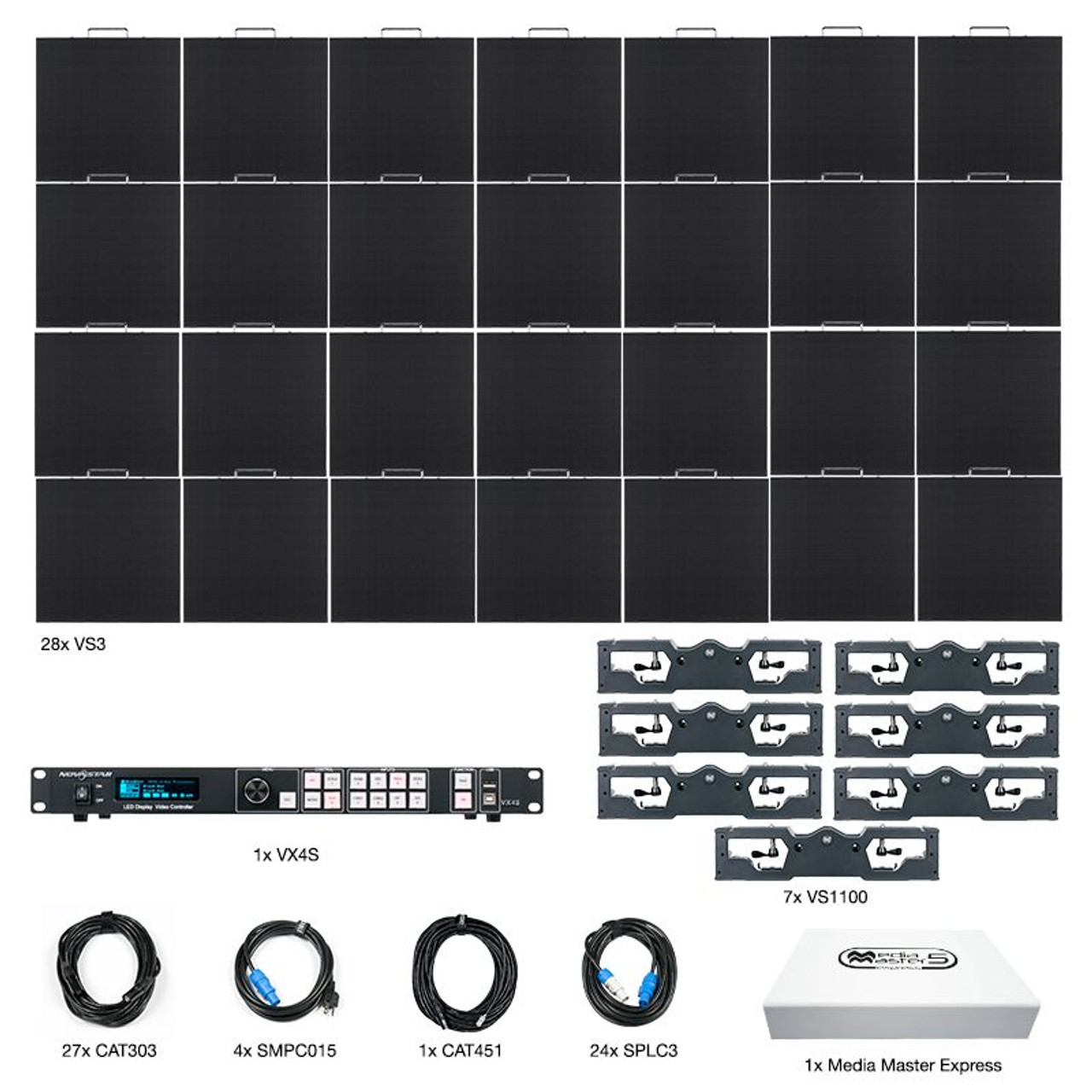 ADJ VS3 7X4 Video Panel System (Imperio Max S)