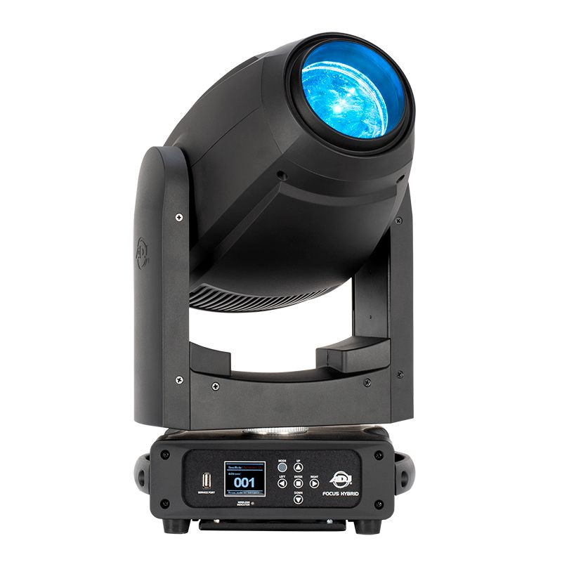 ADJ FOCUS HYBRID 200W Moving-Head LED Gobo Projector with