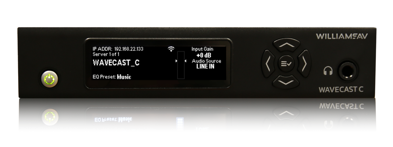 Williams Sound WF SYS1C WaveCAST System With 2 WAV Pro Wi-Fi Receivers 