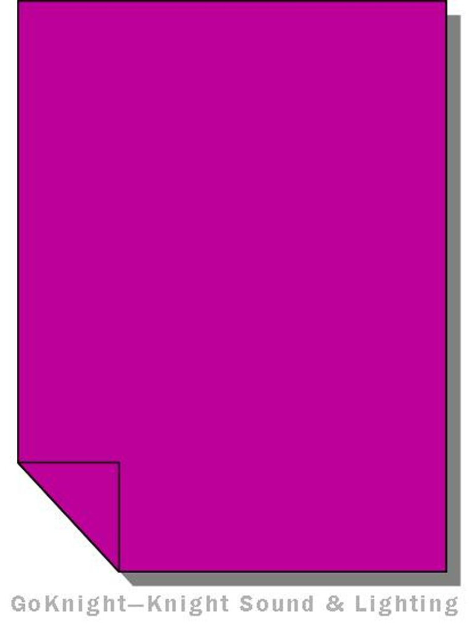 Lee Filters Lighting Gel Sheet 126 Mauve 21" x 24"