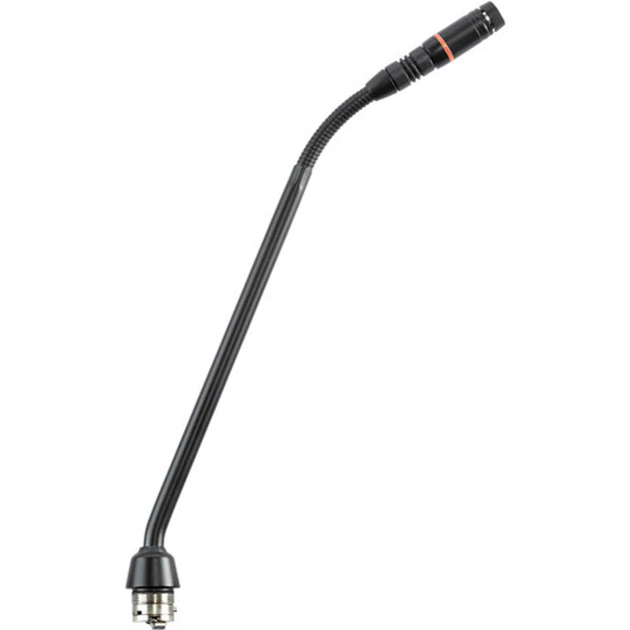 Shure MX410RLP/S 10" Gooseneck Mic with Supercardioid Capsule, No Preamp, and Red LED Ring on Top (MX410RLP/S)