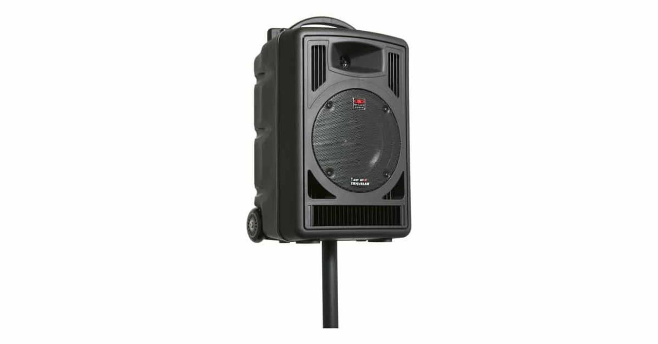 Galaxy Audio TV8-CT20HH00 Traveler 8 Portable Wireless PA System With 2 Handheld Mics