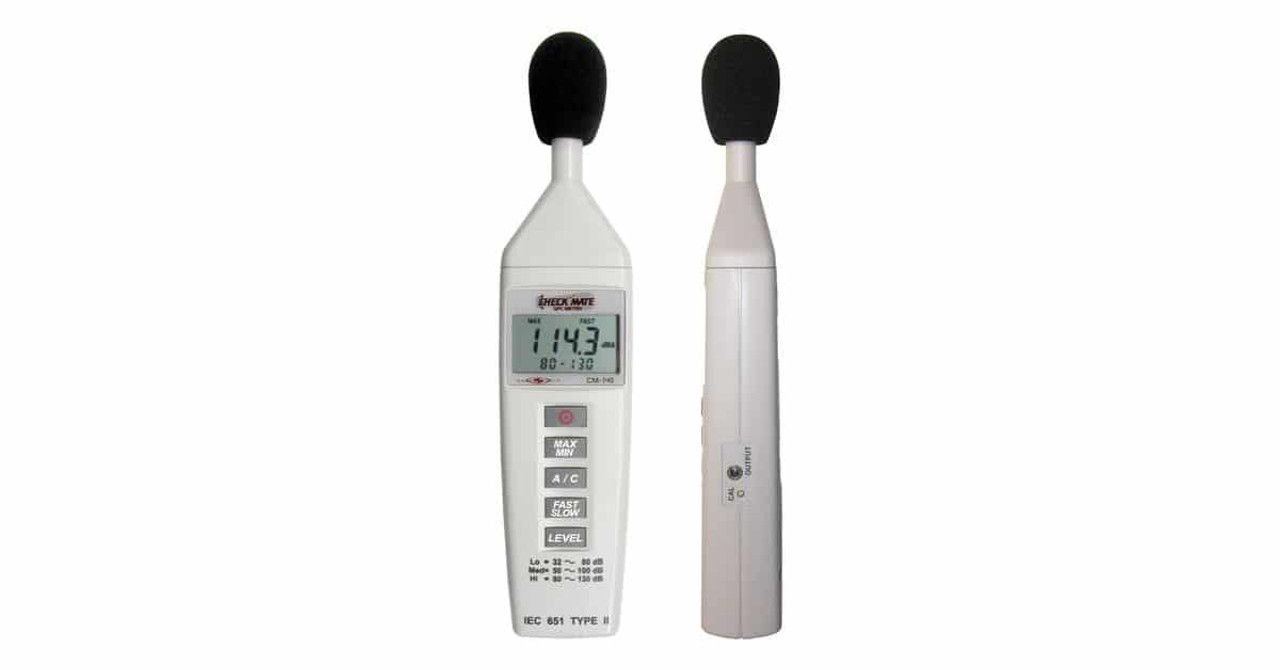 Galaxy Audio CM140 Check Mate SPL Sound Pressure Level Meter 