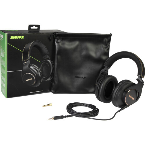 Shure SRH840A Closed-Back Over-Ear Professional Monitoring Shure SRH840A Closed-Back Over-Ear Professional Monitoring