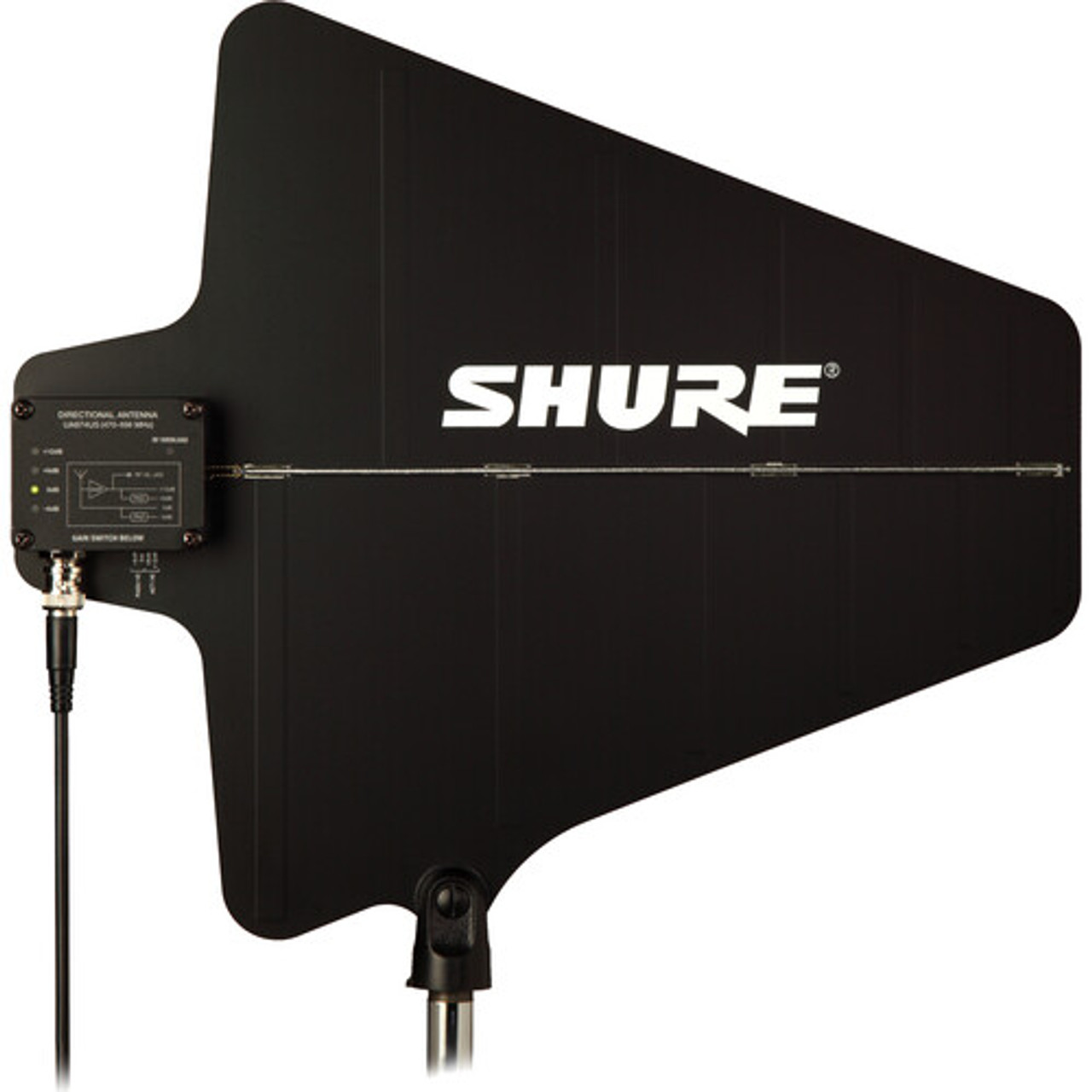Shure UA874WB Wideband Active Directional Antenna (470 to 900 MHz) (UA874WB)