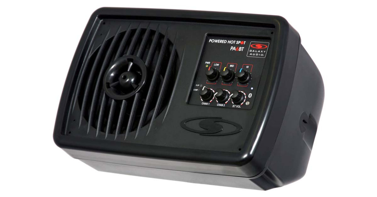Galaxy Audio PA6BT Active Full Range Compact Personal Stage Monito