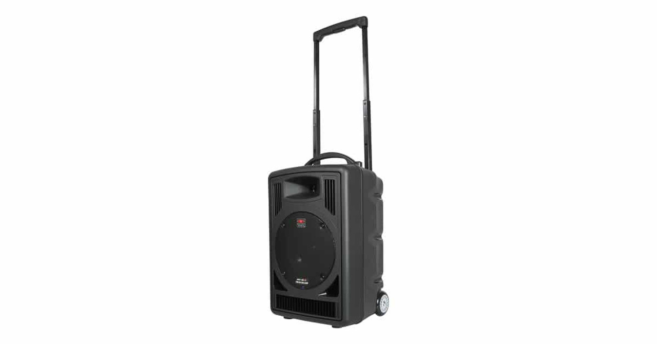 Galaxy Audio TV8-C020HH00 Traveler 8 Portable Wireless PA System With 2 Handheld Mics