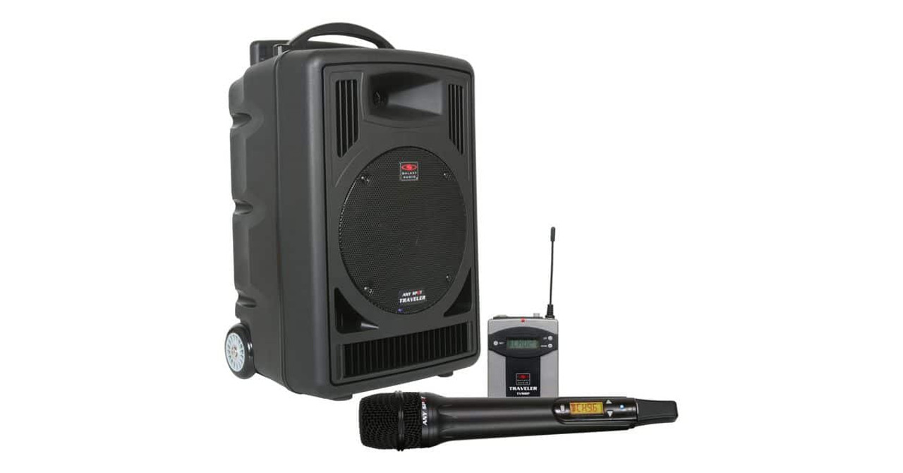 Galaxy Audio TV8-00000000 Traveler 8 All-Inclusive Battery Powered Portable Wireless PA System