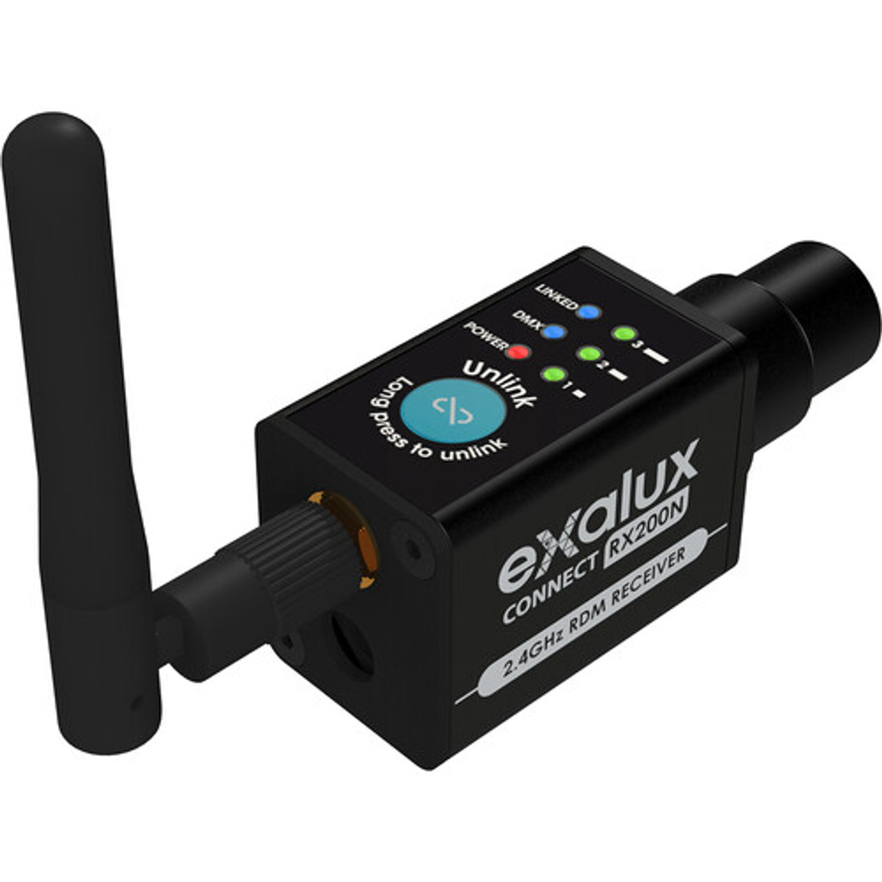 Exalux CNT.002.002- EXA CONNECT RX200N-RP Wireless RDM/DMX Receiver for SkyPanel (Basic Kit) (CNT.002.002- EXA)