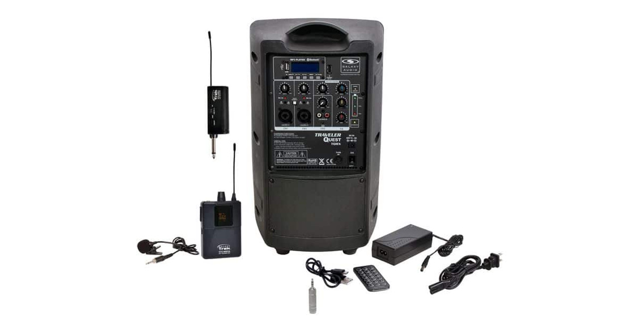 Galaxy Audio TQ8X-GTU-V0P5A0 Quest 8 With Lavalier Mic - A Band