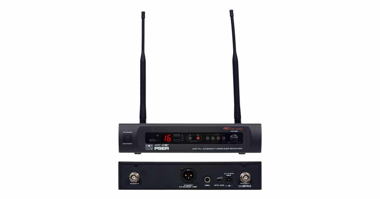 Galaxy Audio PSER/52* w/ESM4 or HSM4 Wireless Headset Mic System
