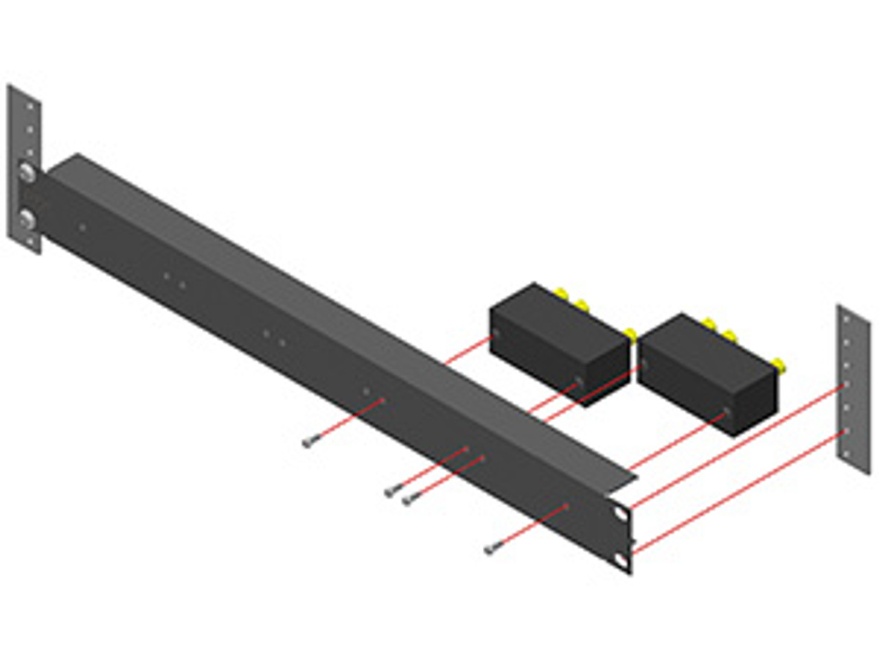  RDL TX-RA5 TX Series 19" Racking System - 5 modules 1RU (TX-RA5)