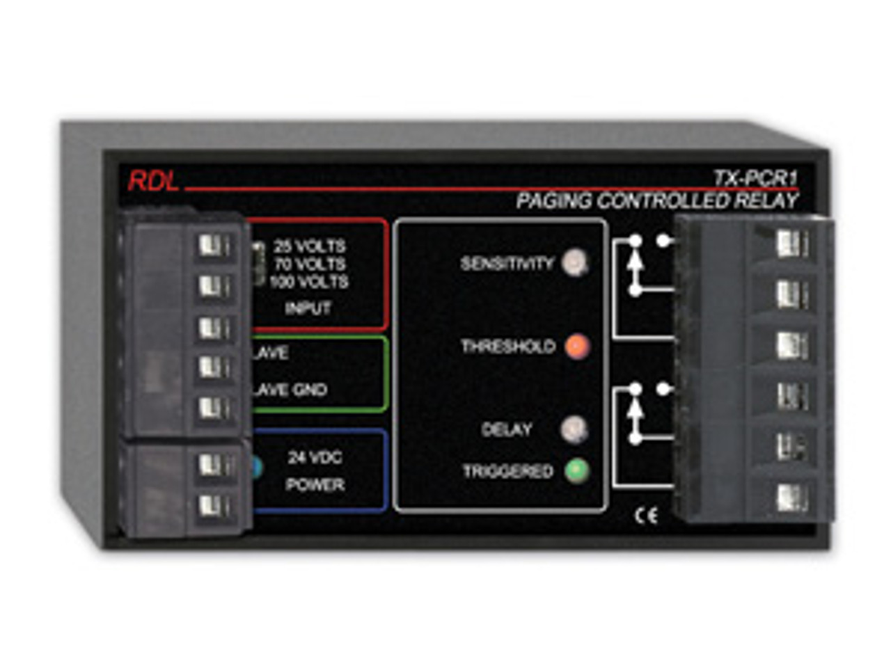 RDL TX-PCR1 Paging Controlled Relay (TX-PCR1)