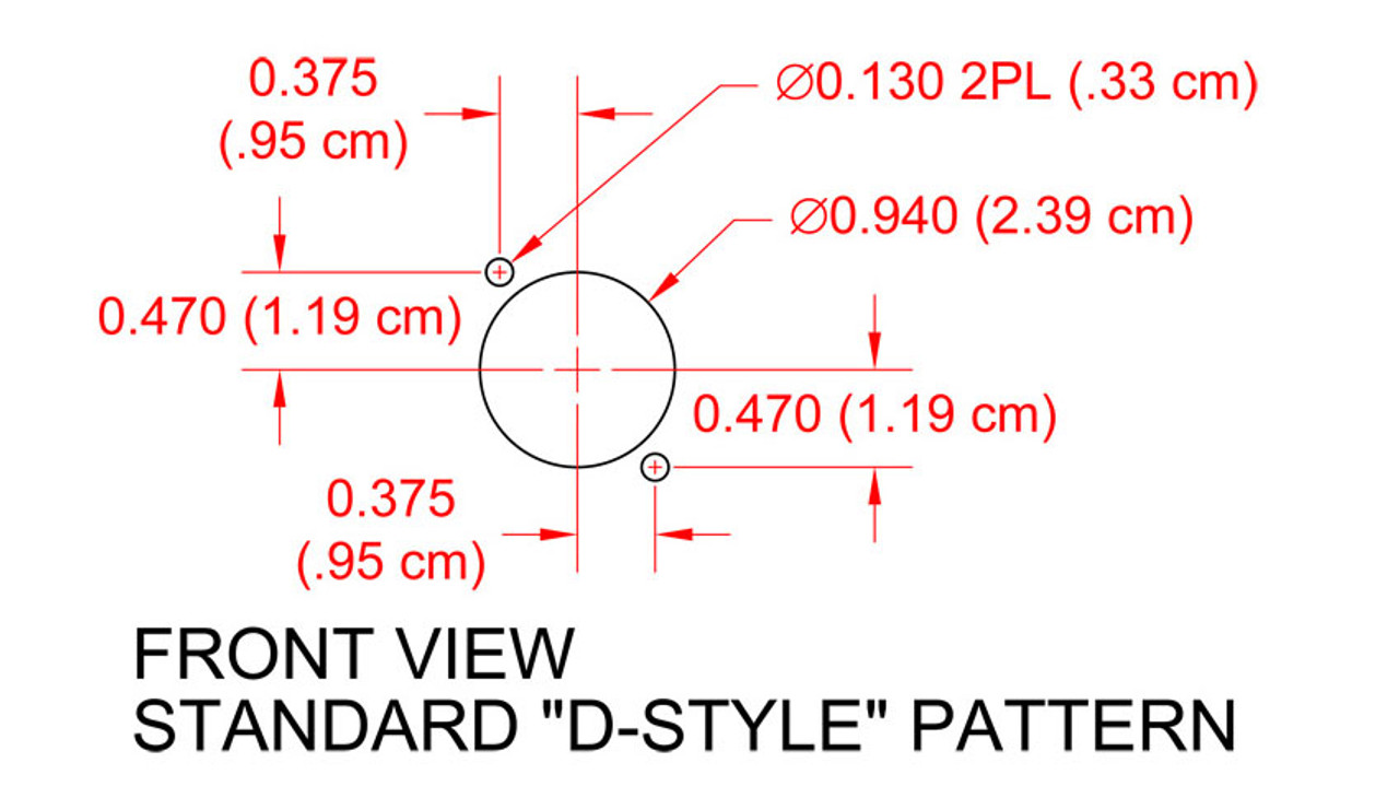 RDL AMS-BNC Video Jack Assembly for AMS-UFI Universal Frame (AMS-BNC)