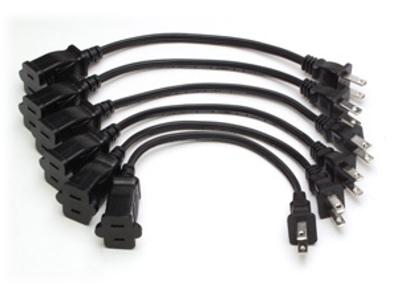 RDL EC-6 C Power Extension Cord North American 6" (6 pack) (EC-6)