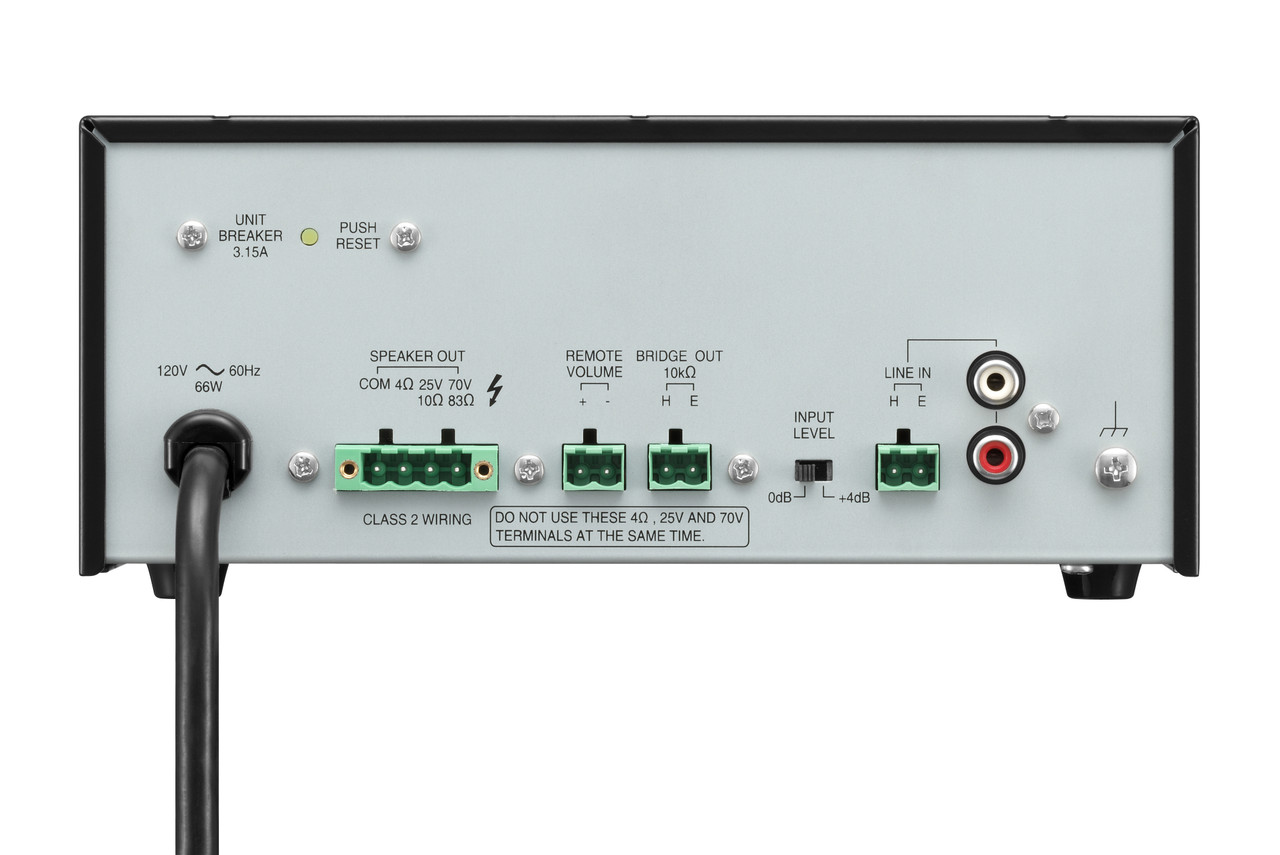 TOA BA-260CU 60W Power Amplifier