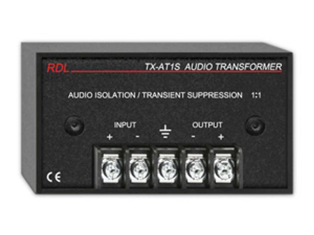 RDL TX-AT1S Audio Isolation Transformer with Suppression (TX-AT1S)