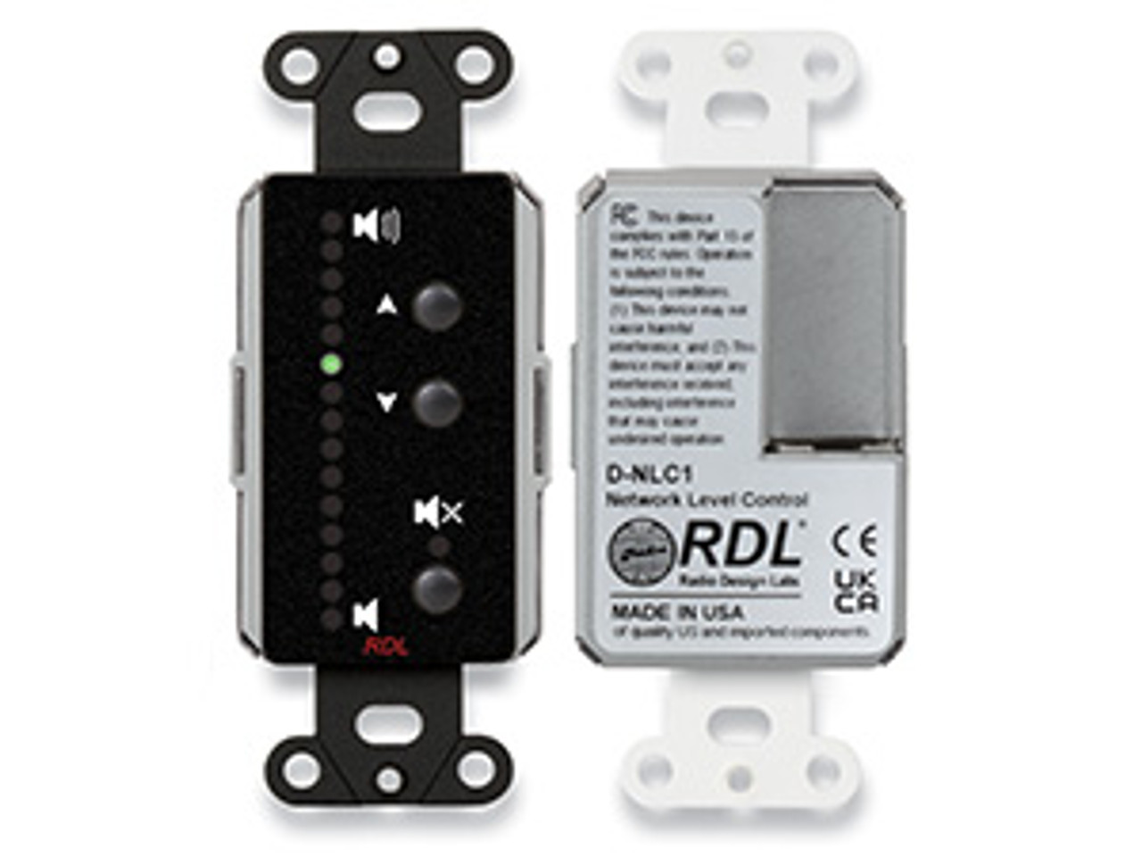 RDL D-NLC1 Network Remote Control with LED's (DNLC1)