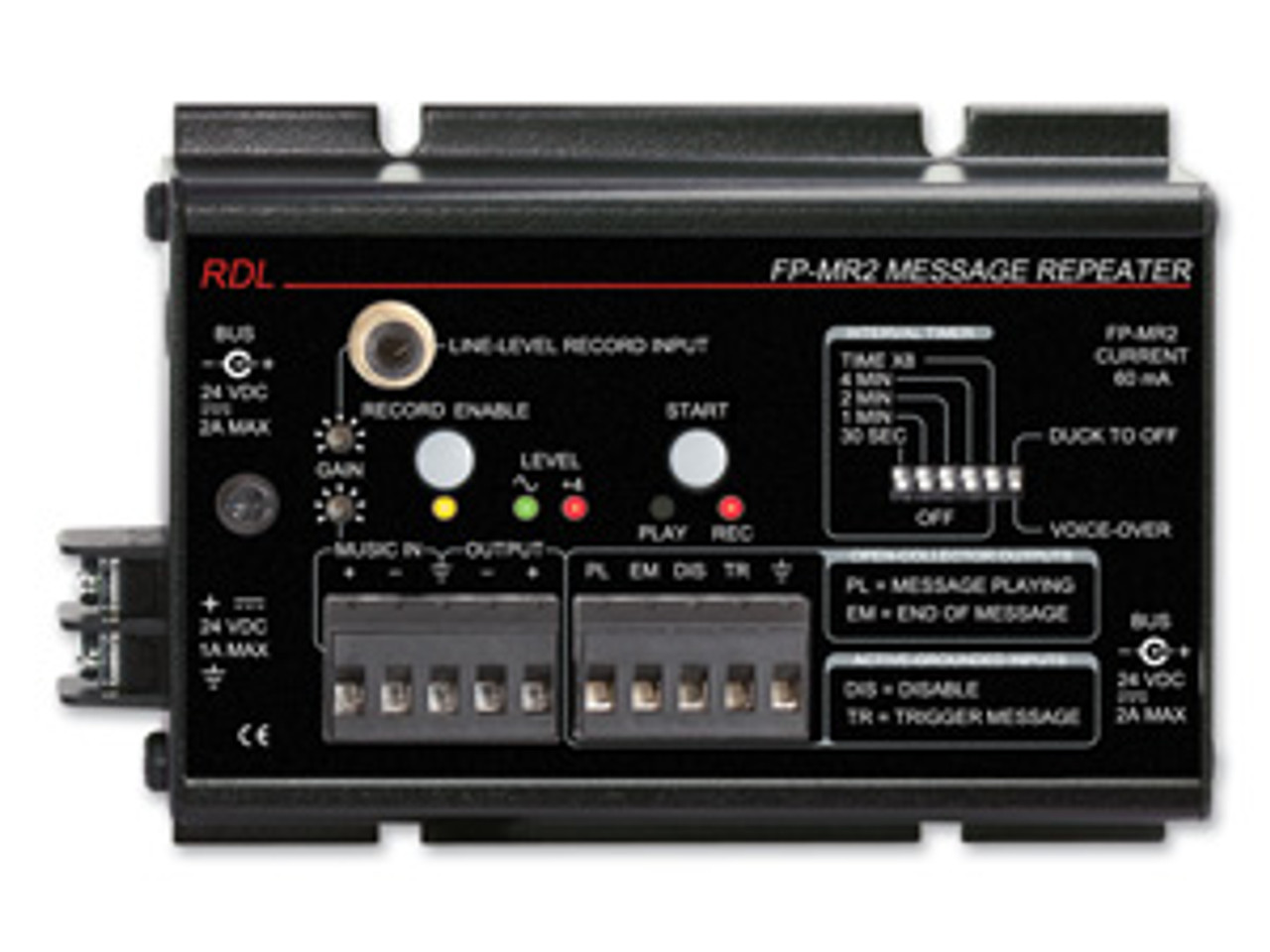 RDL FP-MR2 Message Repeater (FP-MR2)
