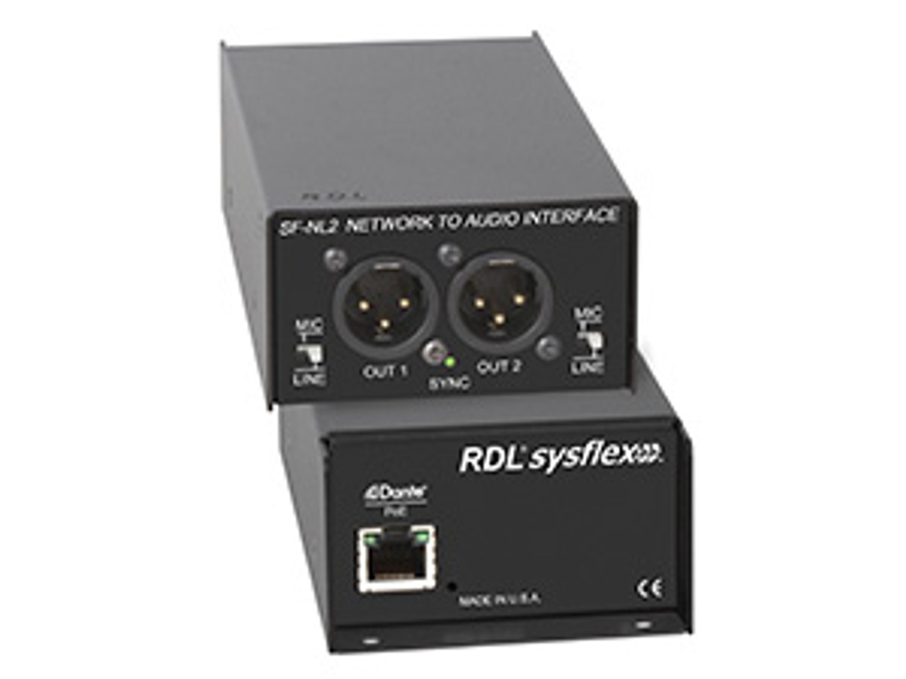 RDL SF-NL2 Network to Audio Interface (SF-NL2)