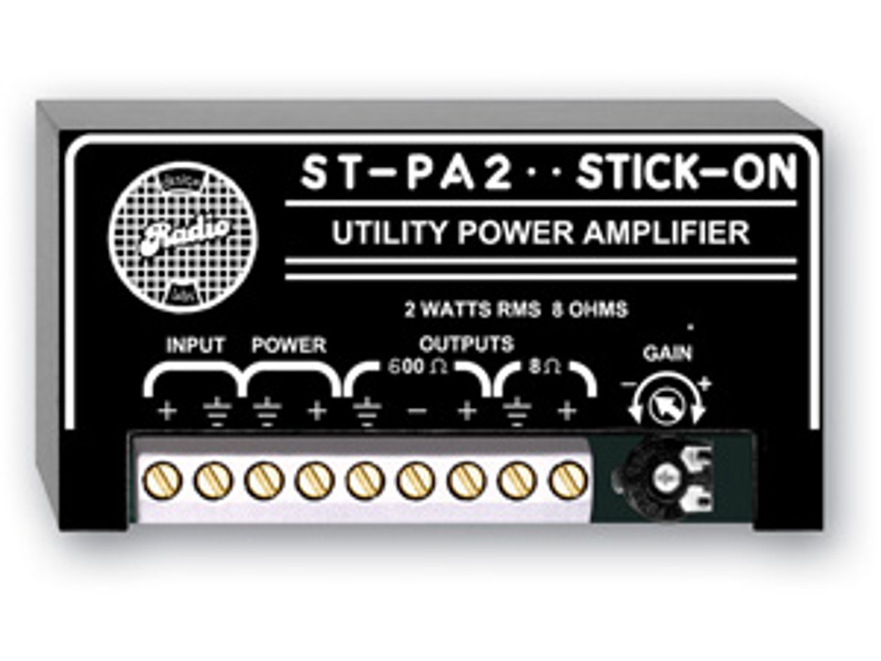 RDL ST-PA2 2 W Mono Audio Amplifier - 8 Ω (ST-PA2)