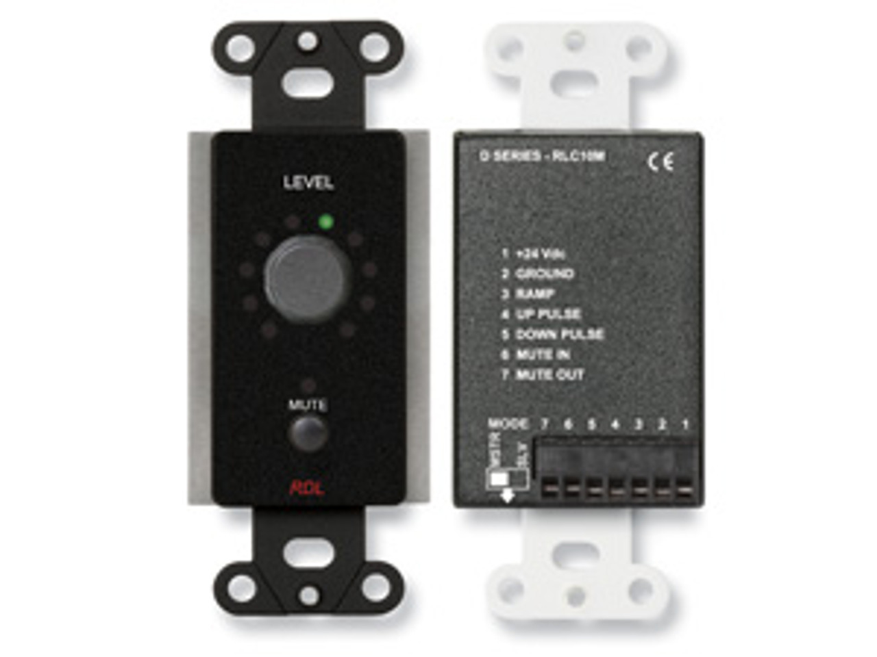 RDL D-RLC10M Remote Level Control with Muting, Rotary (DRLC10M)