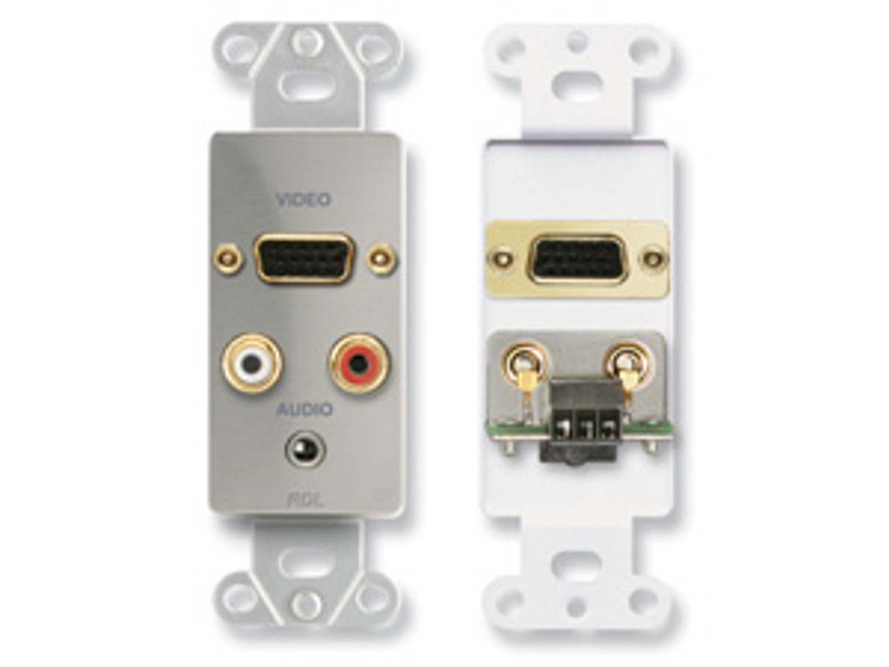 RDL DS-AVM4 Audio and Video Monitor Jack Panels (DS-AVM4)