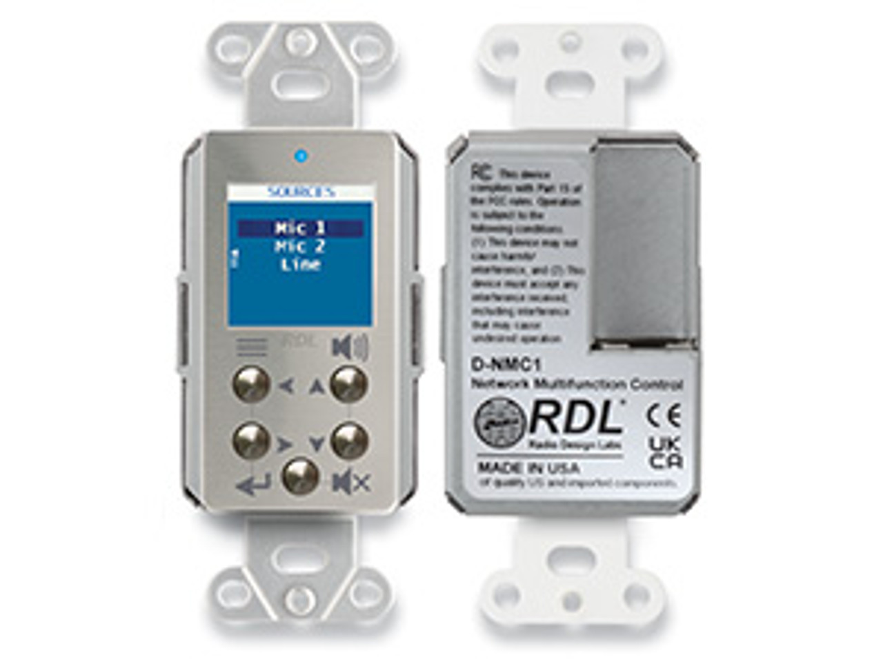 RDL DNMC1 Network Remote Control with Screen ( DNMC1)